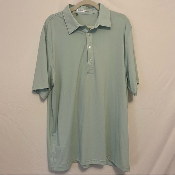 Men’s NWOT Criquet performance short sleeve polo.Size XL (bought via tuckernuck) - Picture 2 of 4